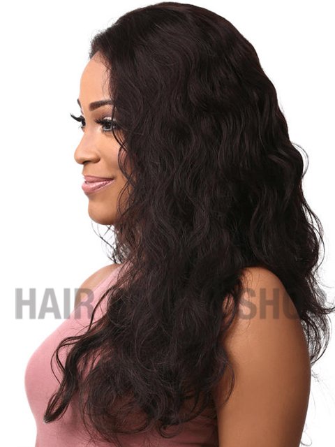 Sensationnel Remy Human Hair Bare & Natural 13x4 BODY WAVE Weave 4pc *SALE