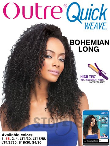 Outre Quick Weave Half Wig - BOHEMIAN LONG