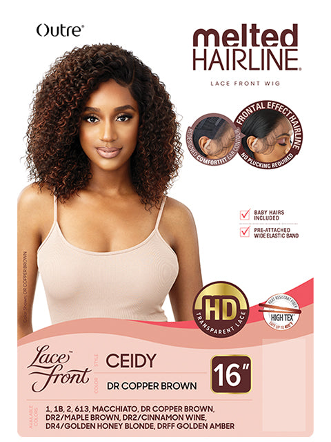 Outre Melted Hairline Premium Synthetic Glueless HD Lace Front Wig - CEIDY