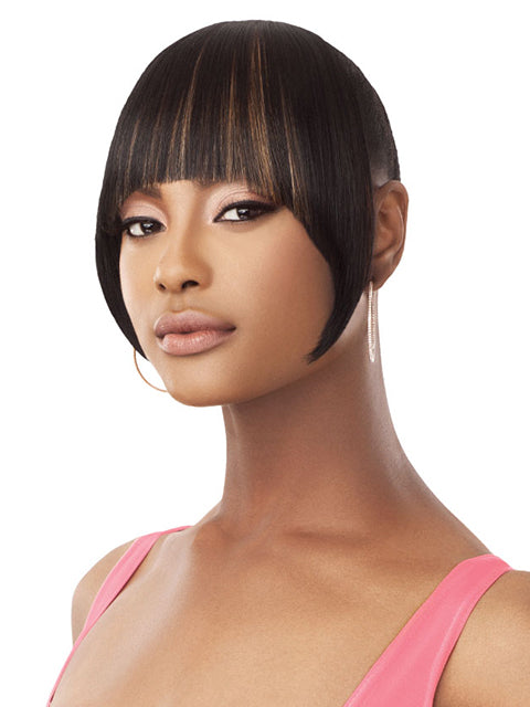 Outre Pretty Quick Premium Synthetic Bun - CRESCENT CHINA BANG