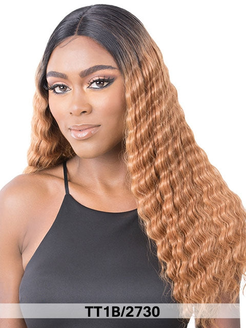 Its A Wig Premium Synthetic HD Lace Front Wig - CRIMPED HAIR 3