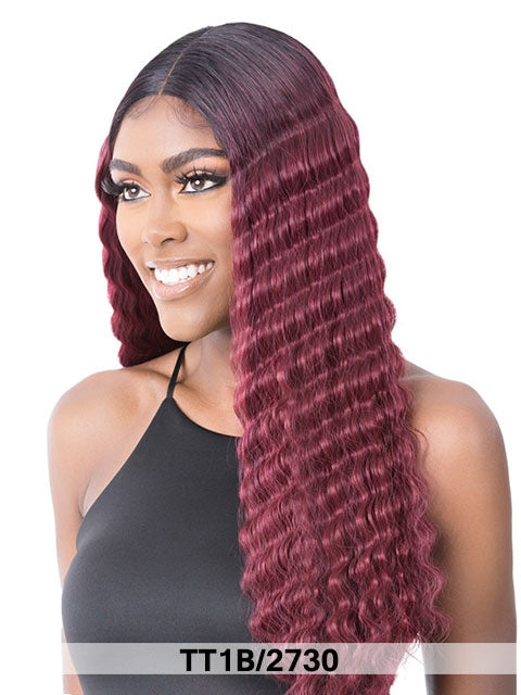 Its A Wig Premium Synthetic HD Lace Front Wig - CRIMPED HAIR 3
