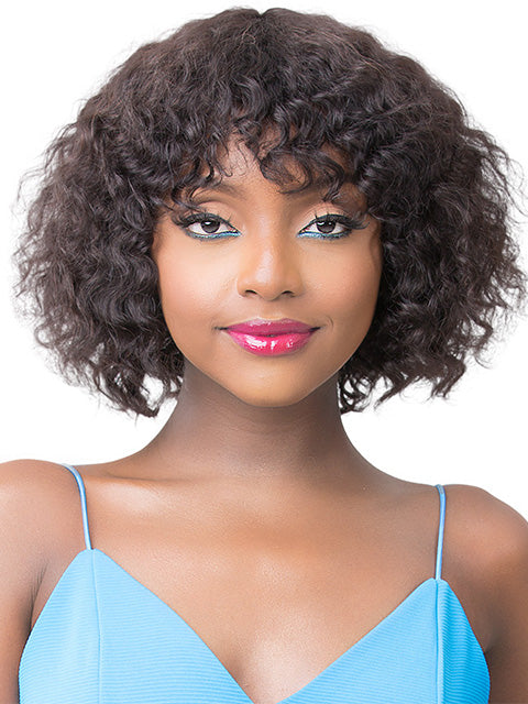 Its A Wig Human Hair Wet and Wavy Wig - NATURAL DEEP WATER 12