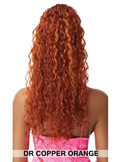 Outre Pretty Quick Pony Ponytail - DEEP WAVE 24