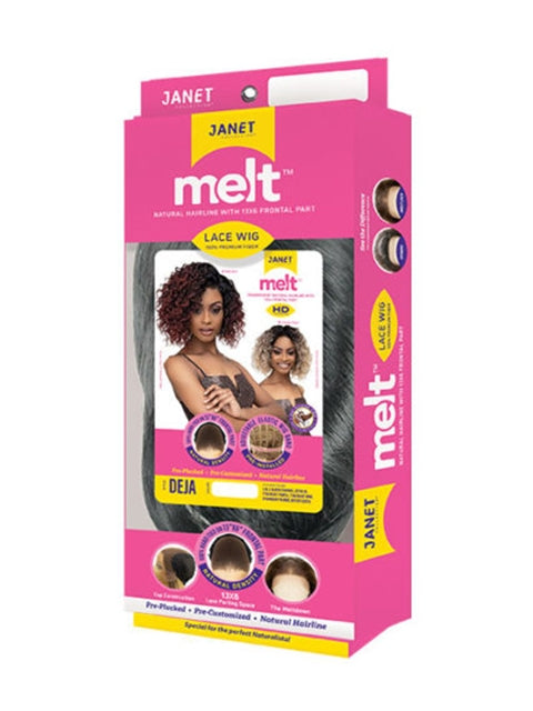 Janet Collection Melt 13x6 Frontal Part Glueless Lace Wig  - DEJA