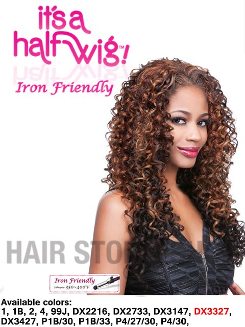 Its a Wig Iron Friendly HW Half Wig - DENISE