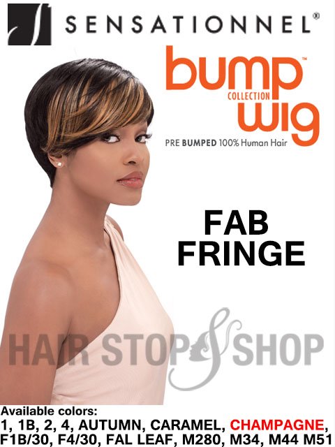 Sensationnel Bump Collection Human Hair Wig - Fab Fringe