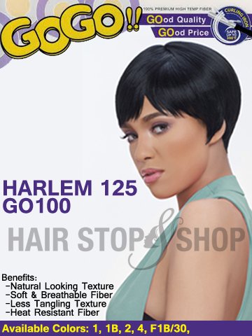 Harlem 125 GoGo Collection Wig - GO100
