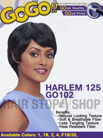 Harlem 125 GoGo Collection Wig - GO102