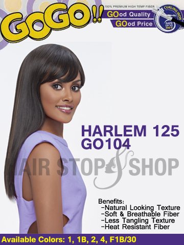 Harlem 125 GoGo Collection Wig - GO104