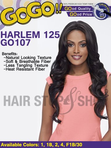 Harlem 125 GoGo Collection Wig - GO107