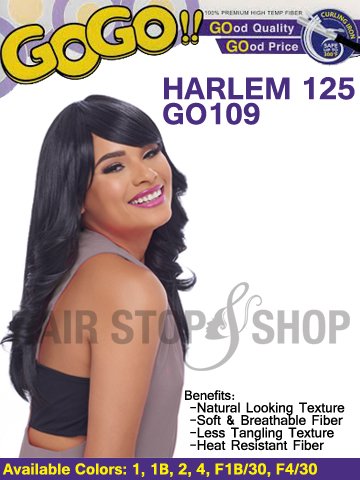 Harlem 125 GoGo Collection Wig - GO109