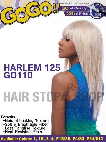 Harlem 125 GoGo Collection Wig - GO110