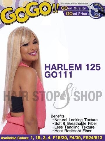 Harlem 125 GoGo Collection Wig - GO111