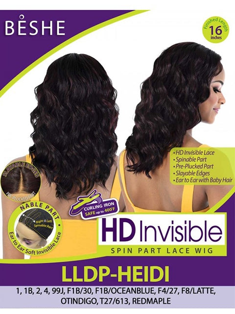 Beshe Heat Resistant Slayable Edges HD Invisible Lace Wig - LLDP HEIDI