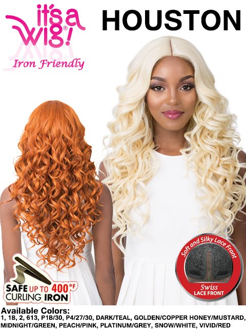  IT'S A WIG Synthetic Hair Lace Front Wig Swiss Lace