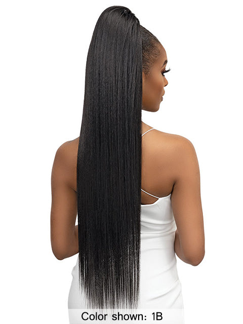 Janet Collection Remy Illusion Ponytail - STRAIGHT 32