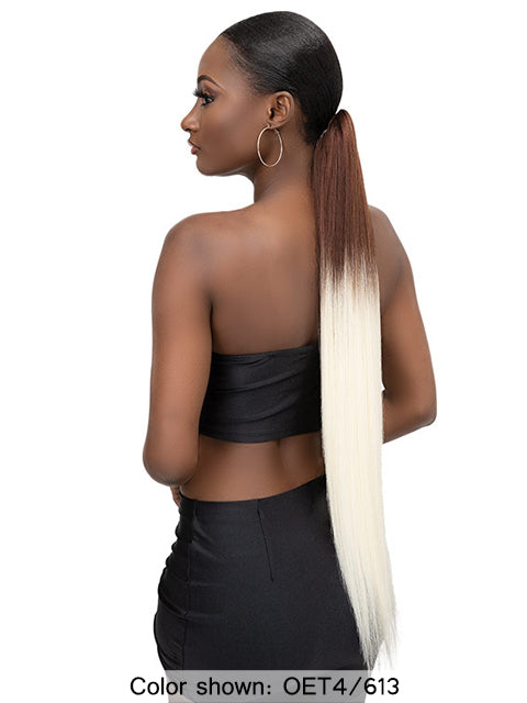 Janet Collection Remy Illusion Ponytail - STRAIGHT 32