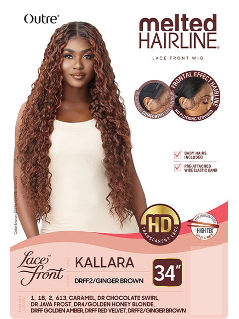 Outre Melted Hairline Premium Synthetic Glueless HD Lace Front Wig - KALLARA