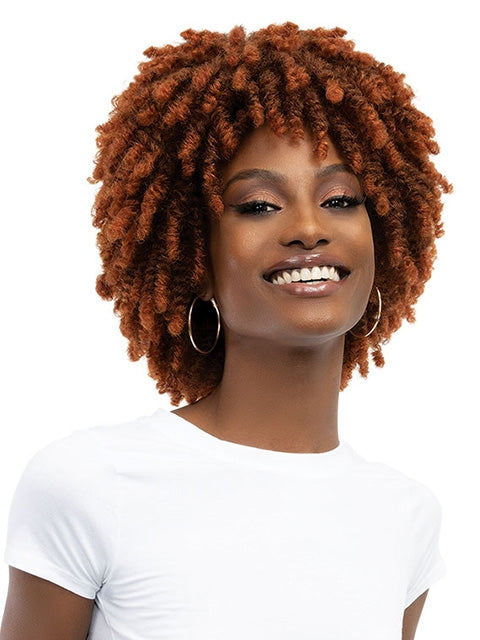 Janet Collection Natural Curly Premium Synthetic Wig KANE SALE