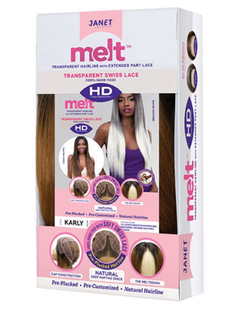 Janet Collection HD Melt Extended Part Lace Front Wig  - KARLY  *SALE
