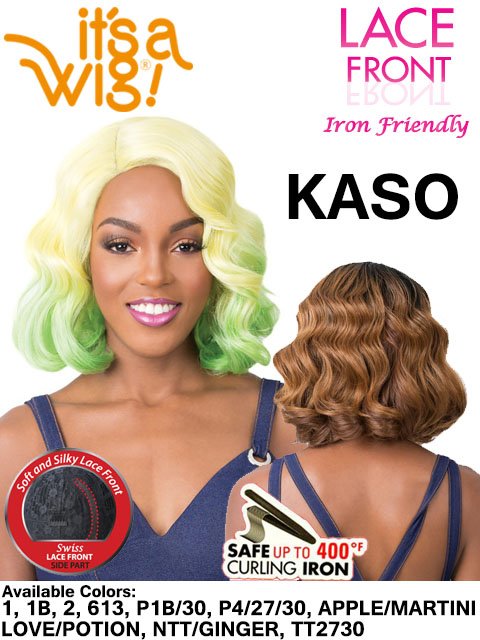 Its A Wig Swiss Lace Front Wig - KASO