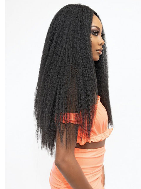 Janet Collection Melt 13x6 Frontal Part Lace Wig  - KINKY 28  *SALE