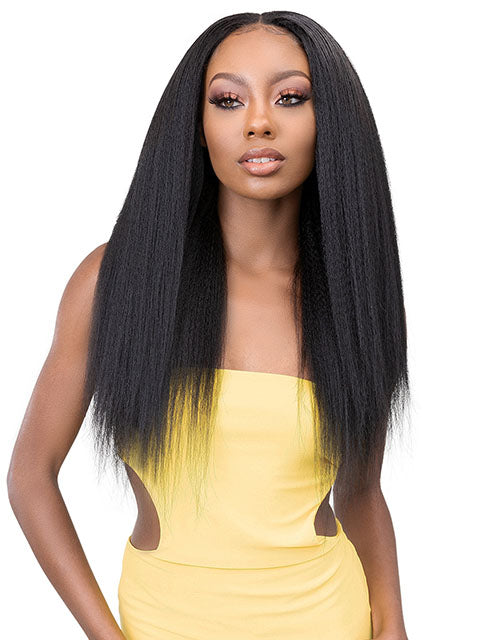 Janet Collection Remy Illusion NATURAL KINKY STRAIGHT Weave 20  *SALE