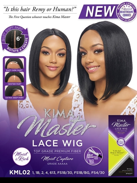 Harlem 125 Kima Master Lace Front Wig - KML02