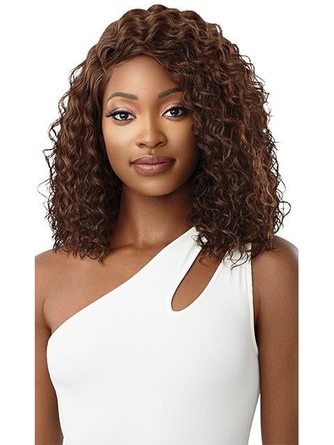 Outre Premium Synthetic HD L-Part Swiss Lace Front Wig - LEENA