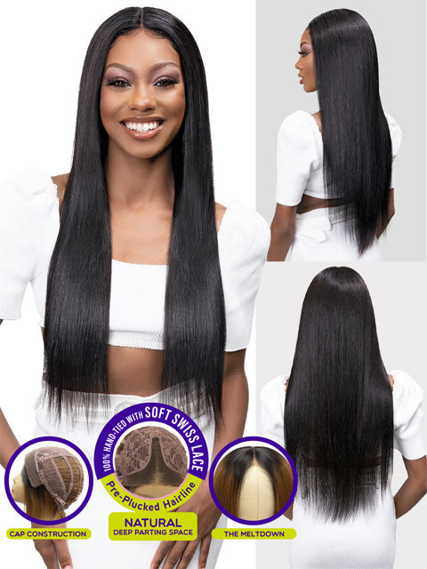 Janet Collection 100% Remy Human Hair Deep Part HD Lace Wig - LEILA  *SALE