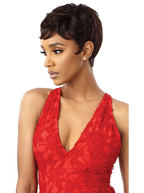 Outre Premium Fab & Fly Human Hair Wig - MABEL