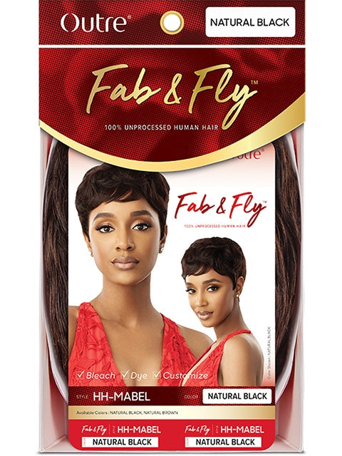 Outre Premium Fab & Fly Human Hair Wig - MABEL