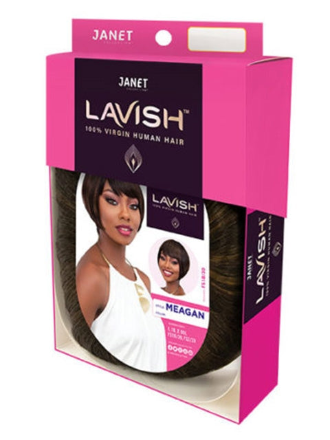 Janet Collection Lavish 100% Virgin Human Hair Wig - MEAGAN