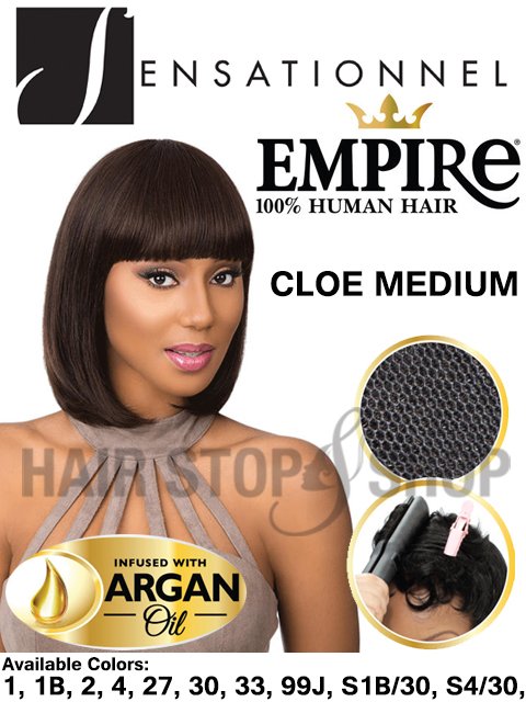 Sensationnel Empire Human Hair Wig - CLEO MEDIUM