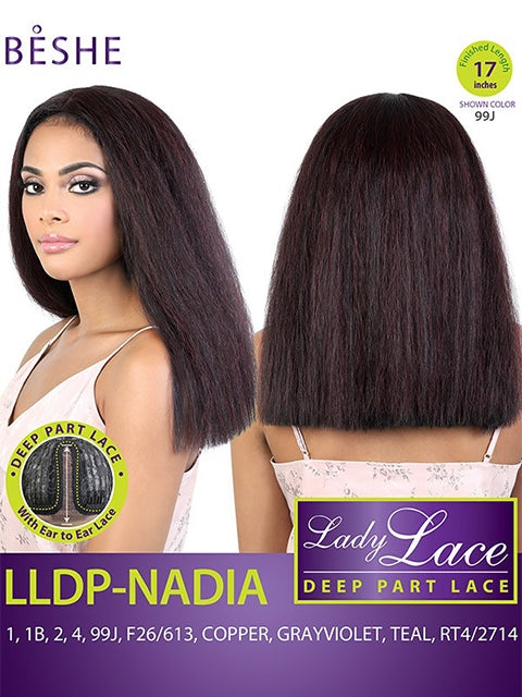 Beshe Lady Lace Deep Part Wig - LLDP NADIA