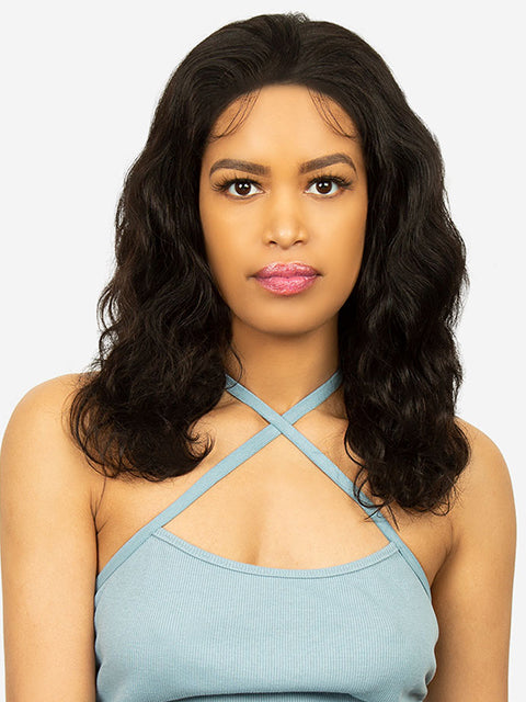 R&B Collection 100% Unprocessed Human Hair Pre-Plucked 6x4 Lace Front Wig - H-NATURAL-W 18