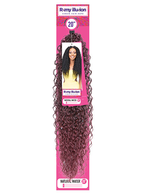 Janet Collection Remy Illusion NATURAL WATER WAVE Weave 20"(RINWT20)