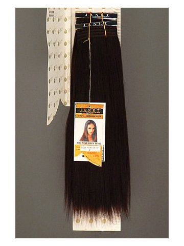 Janet Collection Human Hair NEW YAKY Weave 16 NYW16