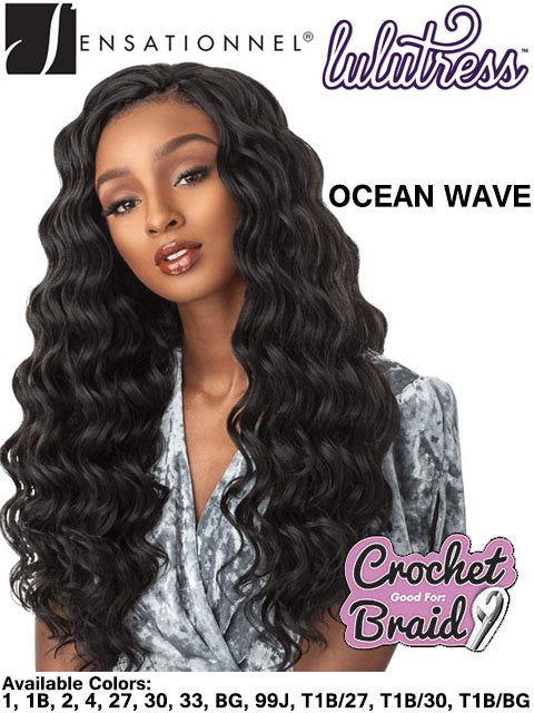Sensationnel Lulutress OCEAN WAVE Crochet Braid 18