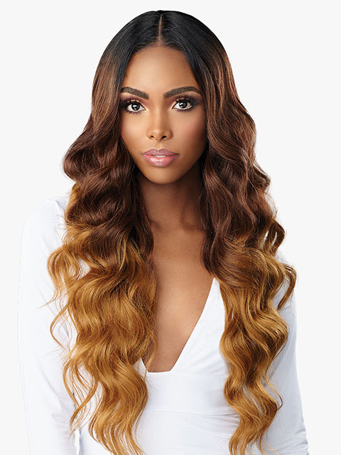 Sensationnel Human Hair Blend HD Butta Lace Front Wig - OCEAN WAVE 30 *SALE