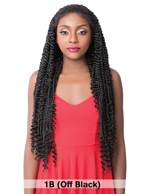 Its A Wig Premium Synthetic Swiss Lace Front Wig - PASSION TWIST