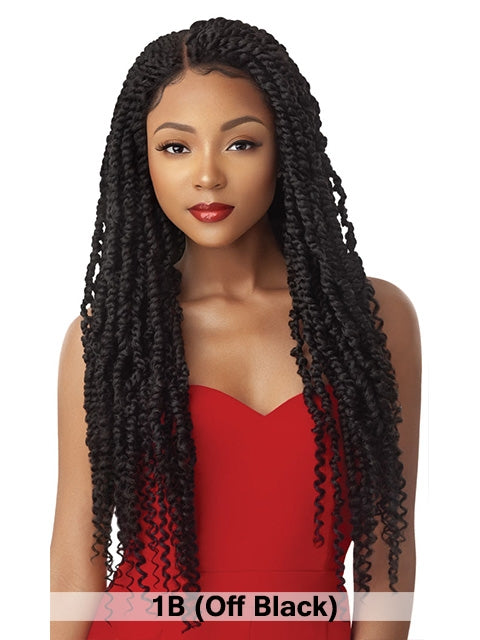 Outre X-Pression Twisted Up Swiss Braided Glueless Lace Front Wig - PASSION TWIST 28