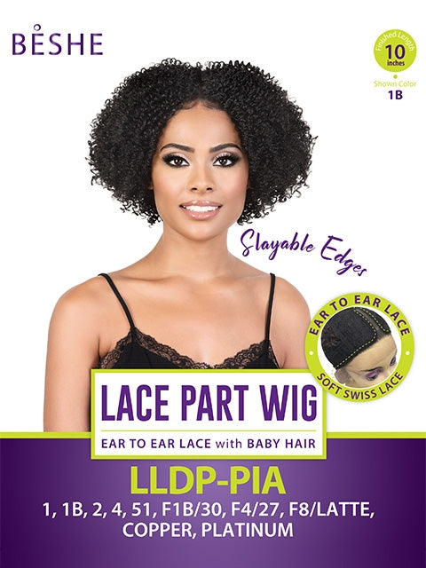 Beshe Heat Resistant Slayable Edges Lace Part Wig - LLDP PIA
