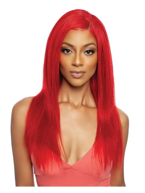 Mane Concept Pristine Red Bundle 11A STRAIGHT Weave 3PCS with HD 4x5 Lace Closure (PRW432)