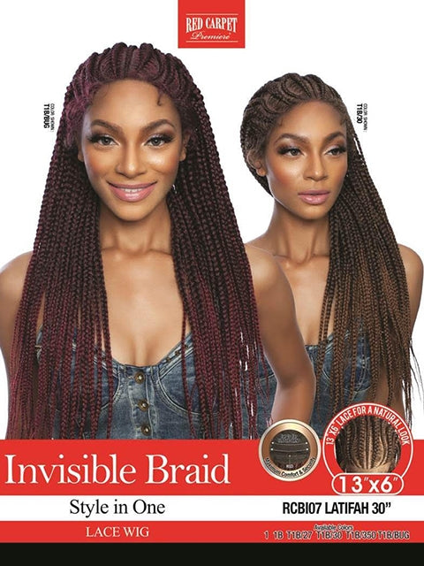 Mane Concept Red Carpet 13x6 Invisible Braid Lace Front Wig - LATIFAH 30