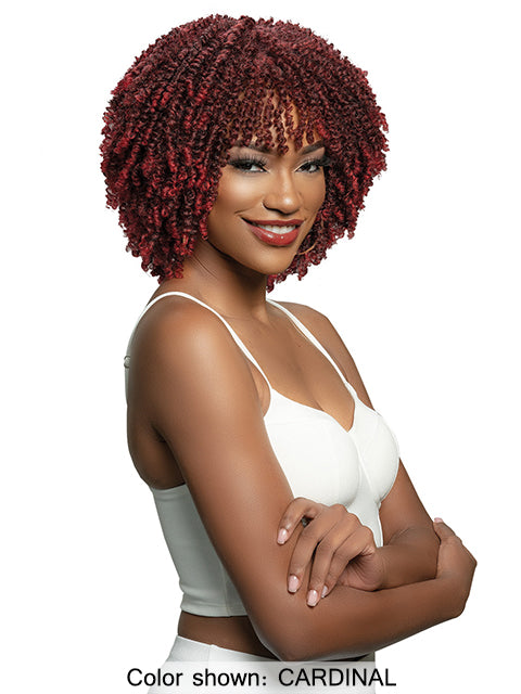 Janet Collection Natural Curly Premium Synthetic Wig - NATURAL AFRO RETA  *SALE