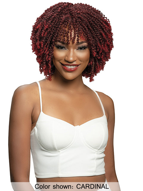 Janet Collection Natural Curly Premium Synthetic Wig - NATURAL AFRO RETA  *SALE