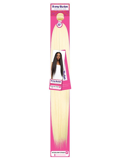 Janet Collection Remy Illusion NATURAL KINKY STRAIGHT Weave 30