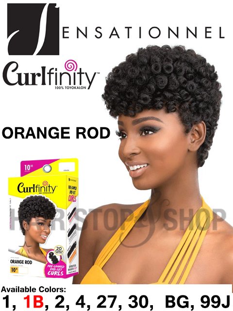 Sensationnel Curlfinity ORANGE ROD Braid 10 (Final Sale) – Hair Stop ...